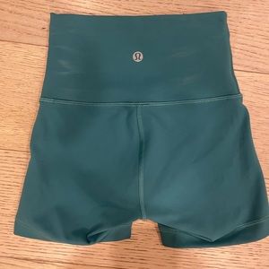Lululemon High rise bike shorts size 0 align pants NWOT